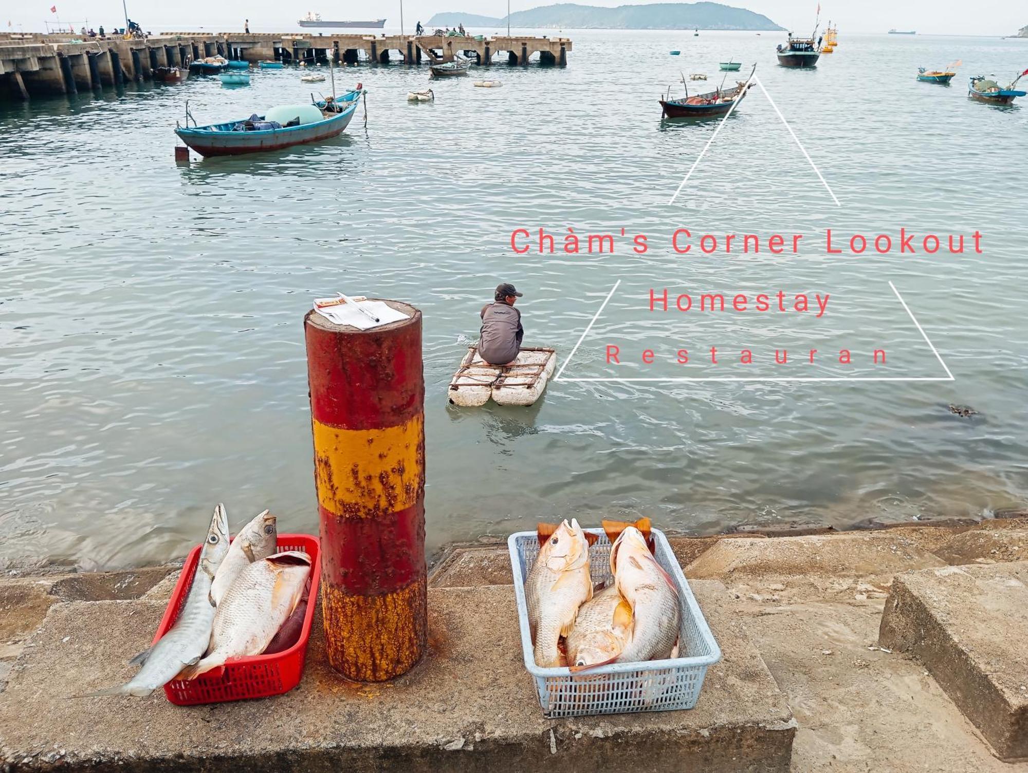Cham'S Corner Lookout Homestay & Restaurant Tân Hiệ Exterior foto